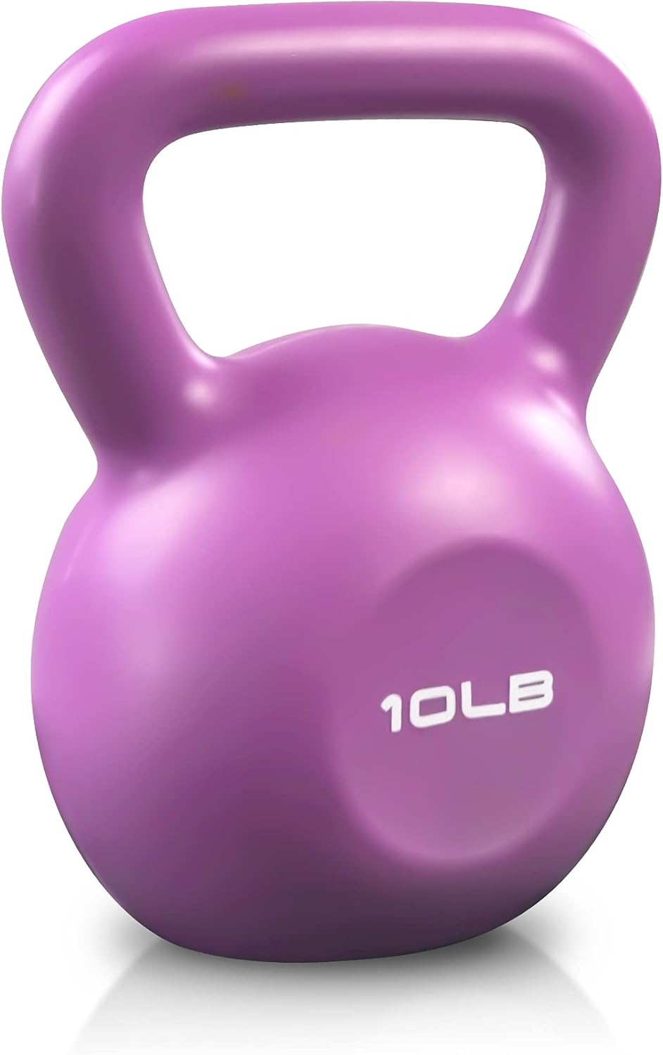 10lb Vinyl Kettlebell for Women – Home Gym Strength Training