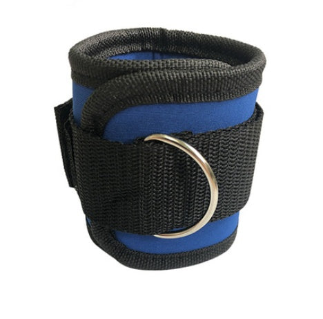 Adjustable D-Ring Ankle Strap for Gym Leg Workouts