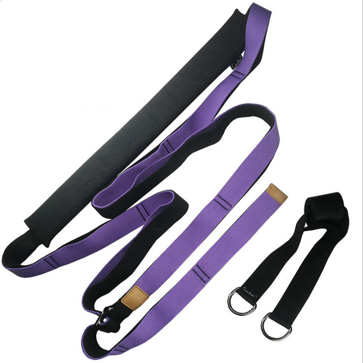 Yoga Strap Exercise Gym Belt | Adjustable Stretching Strap for Flexibility & Fitness