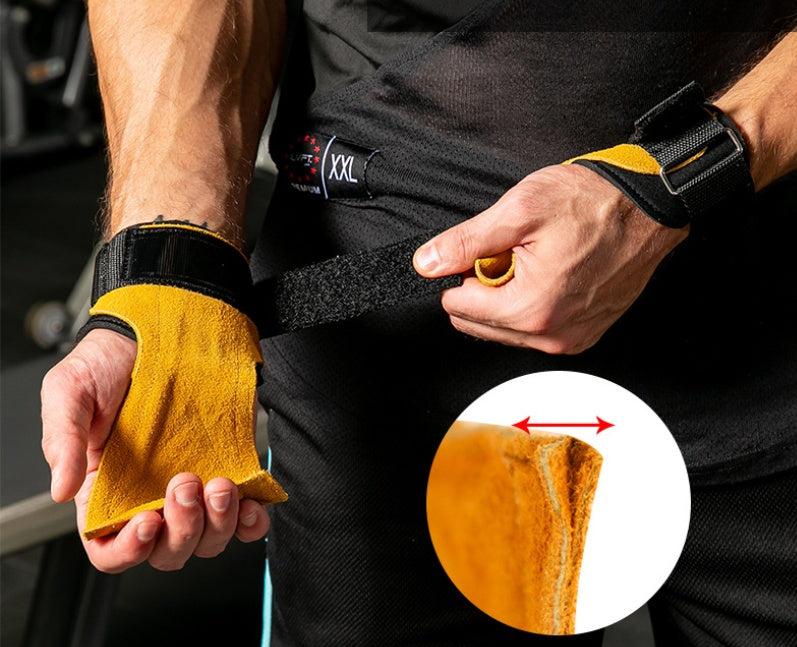 Gymnastics Grips Gloves – Anti-Slip Hand Grips for Weight Lifting & Fitness
