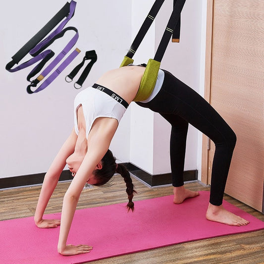 Yoga Strap Exercise Gym Belt | Adjustable Stretching Strap for Flexibility & Fitness