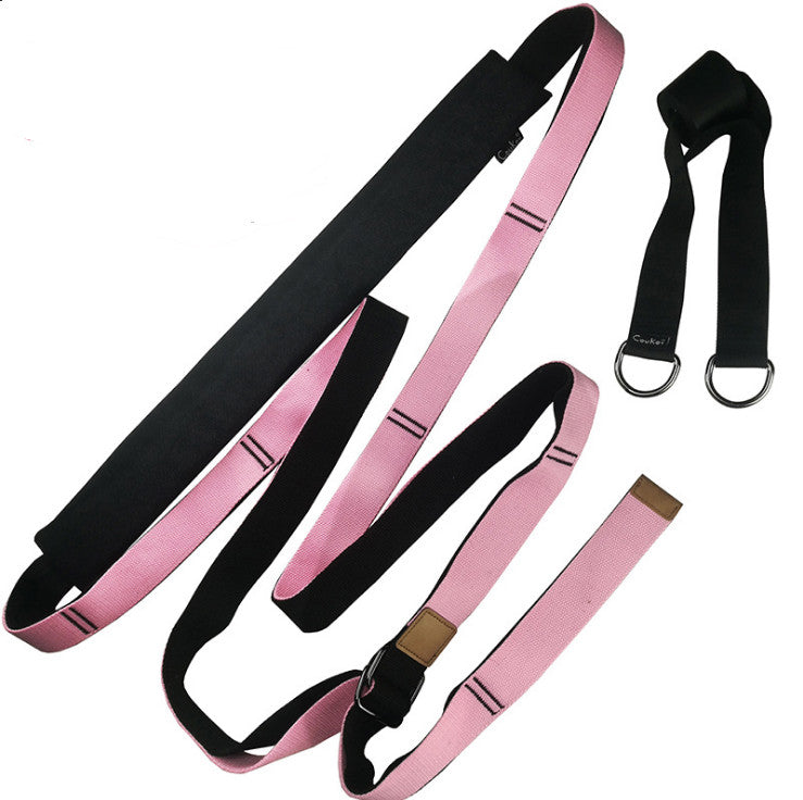 Yoga Strap Exercise Gym Belt | Adjustable Stretching Strap for Flexibility & Fitness