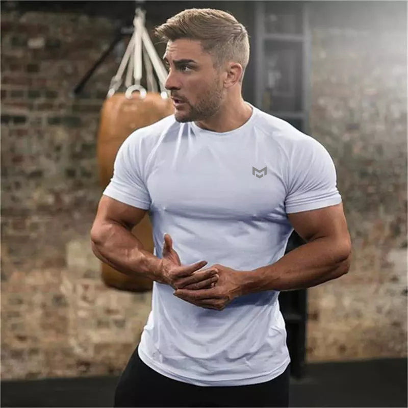 Men’s Quick-Dry Gym T-Shirt – Lightweight Breathable Running & Workout Tee