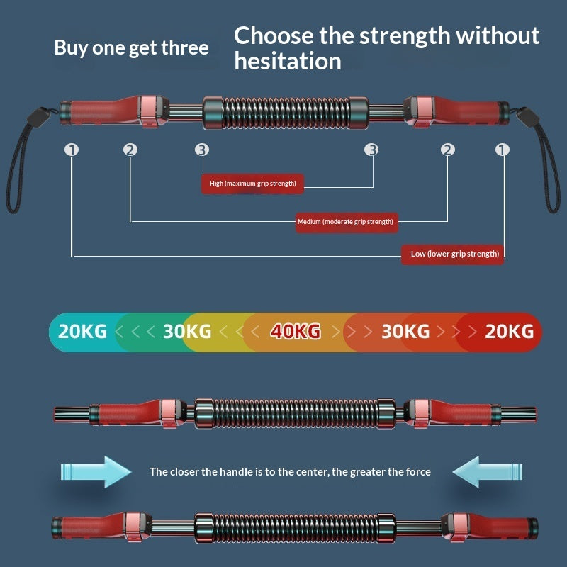 Compression Arm Exerciser for Muscle Training | Home Gym Strength Equipment