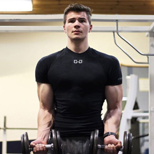 Men’s Quick-Dry Gym T-Shirt – Lightweight Breathable Running & Workout Tee
