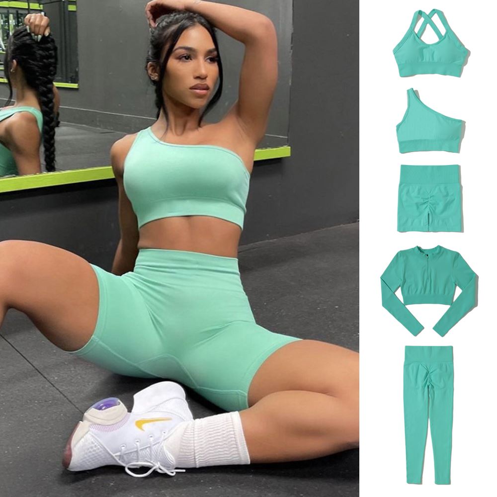 Seamless Women’s Yoga Set – Gym Leggings & Sports Outfit