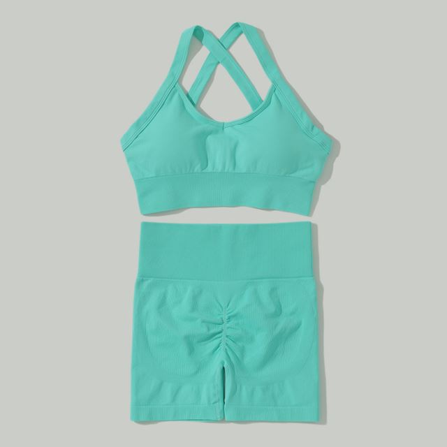 Seamless Women’s Yoga Set – Gym Leggings & Sports Outfit