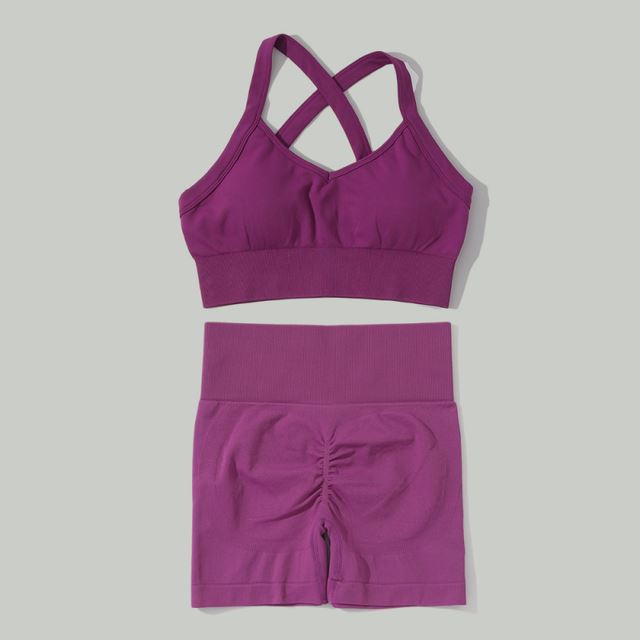 Seamless Women’s Yoga Set – Gym Leggings & Sports Outfit